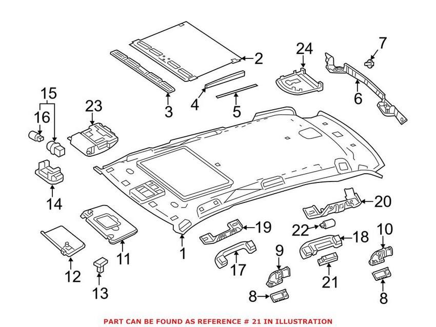 Mercedes Courtesy Light 1669066901